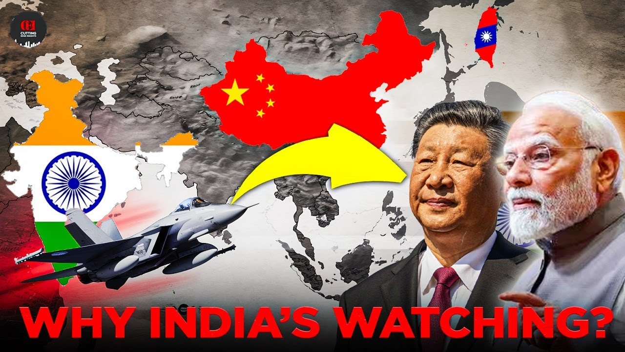 Why China's Fighter Jets Over Taiwan Have India on High Alert