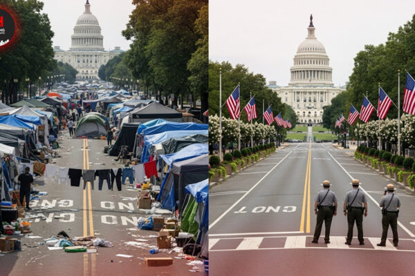 Trump Targets D.C. Homeless in “Immediate” Relocation Drive, Despite Record Crime Lows